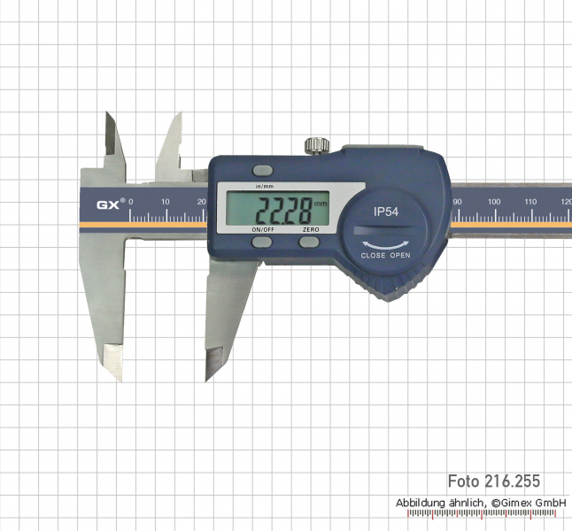 Digital caliper 150 mm, IP 54